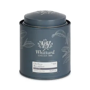 Trà Đen Buổi Sáng, Chelsea Breakfast No. 111, Black Tea, Loose Tea Caddy, 1.4 oz (40g) - WHITTARD